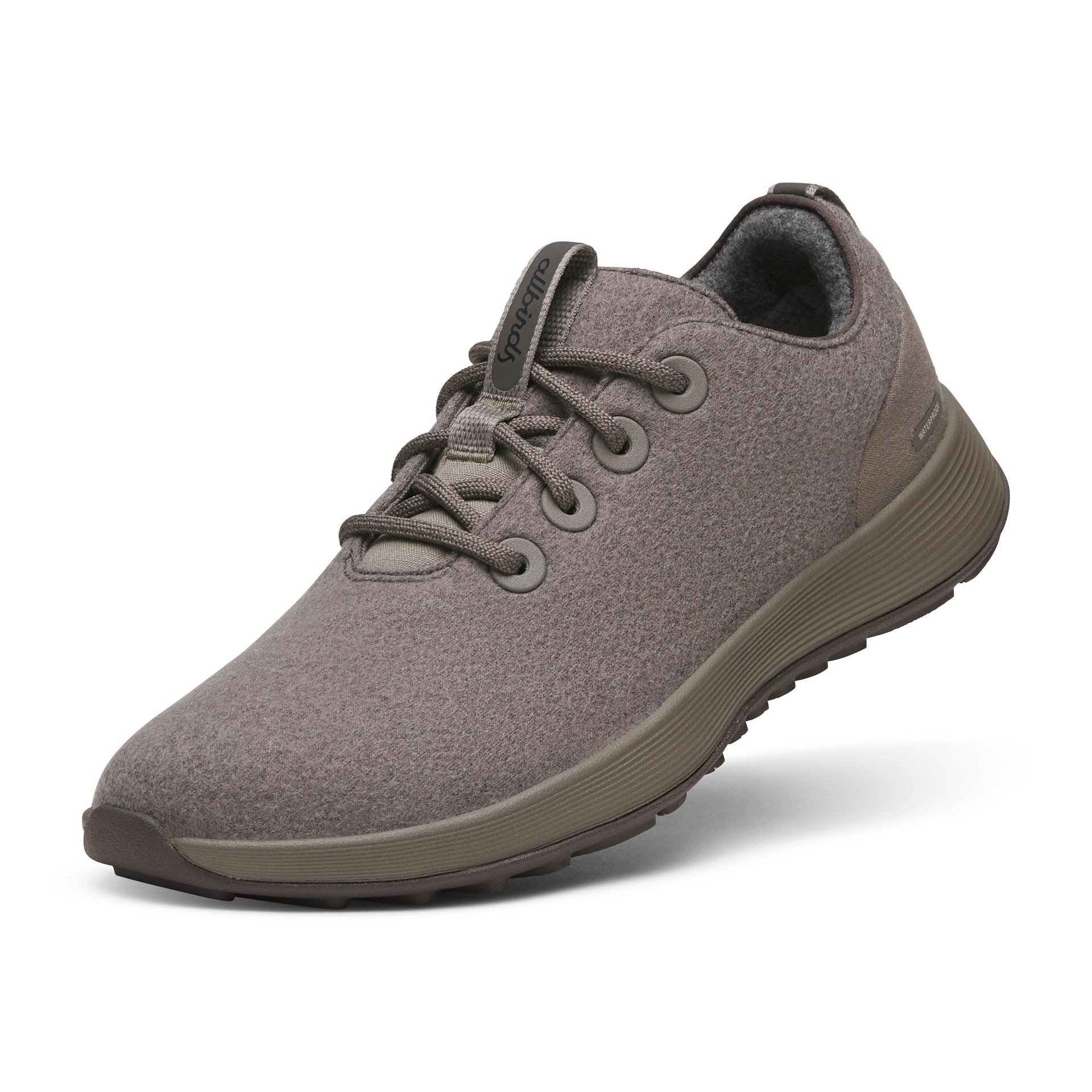 Women's Wool Runner NZ Waterproof - Weathered Brown (Weathered Brown Sole)