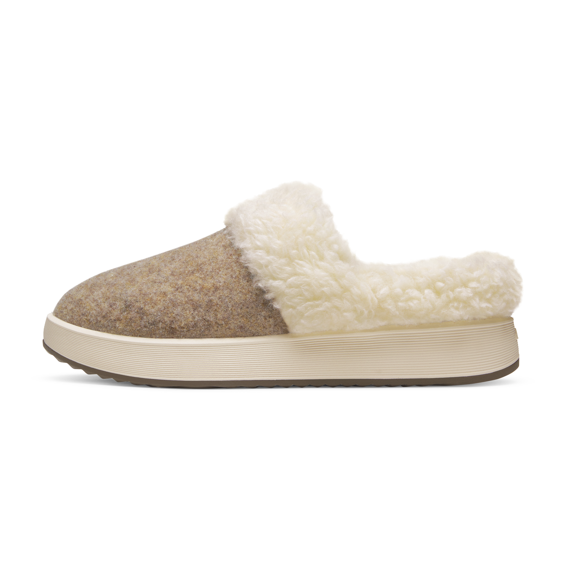 Women's Kiwi Slipper - Dark Camel (Stony Cream Sole)