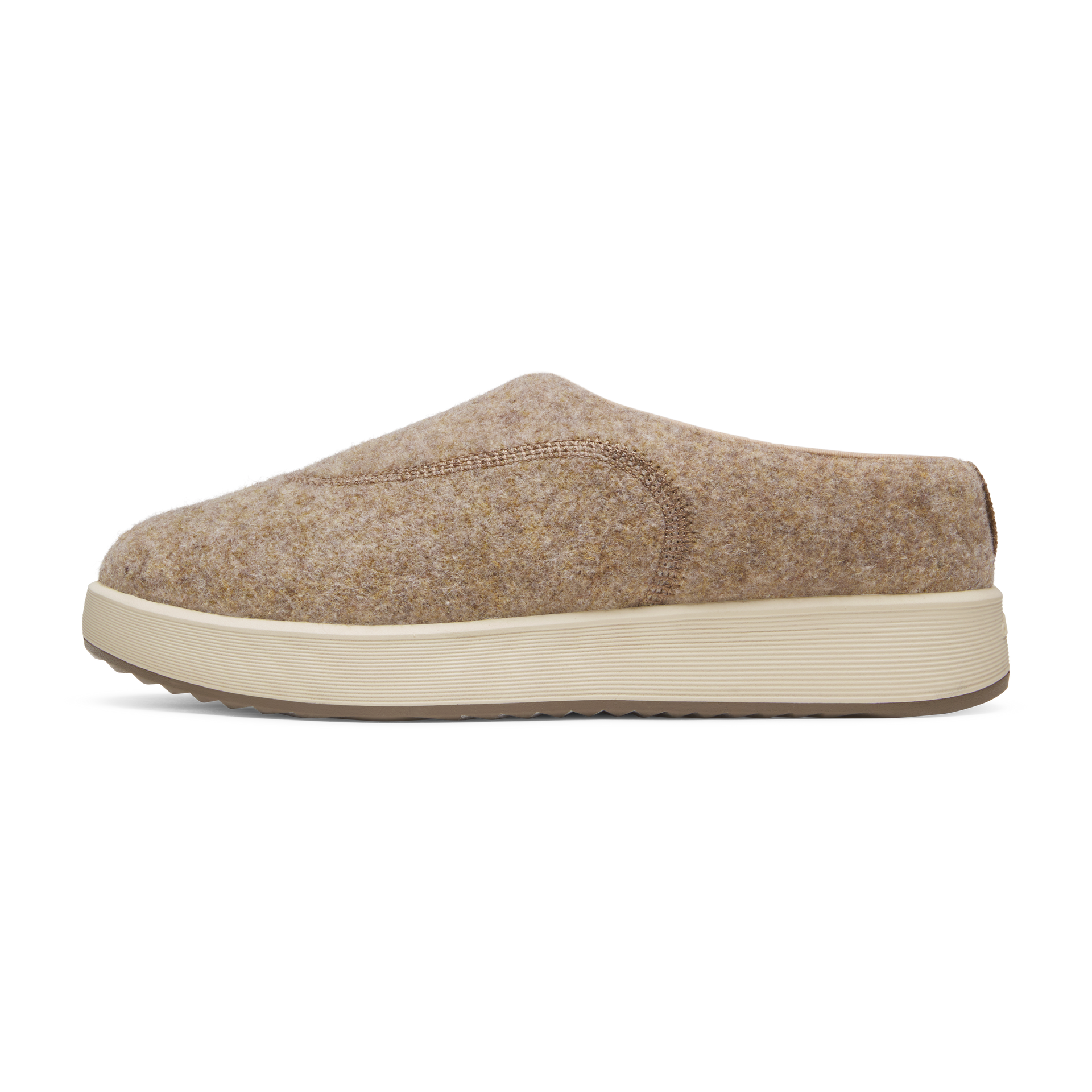 Kiwi Clog pour hommes - Dark Camel (Semelle Cream)