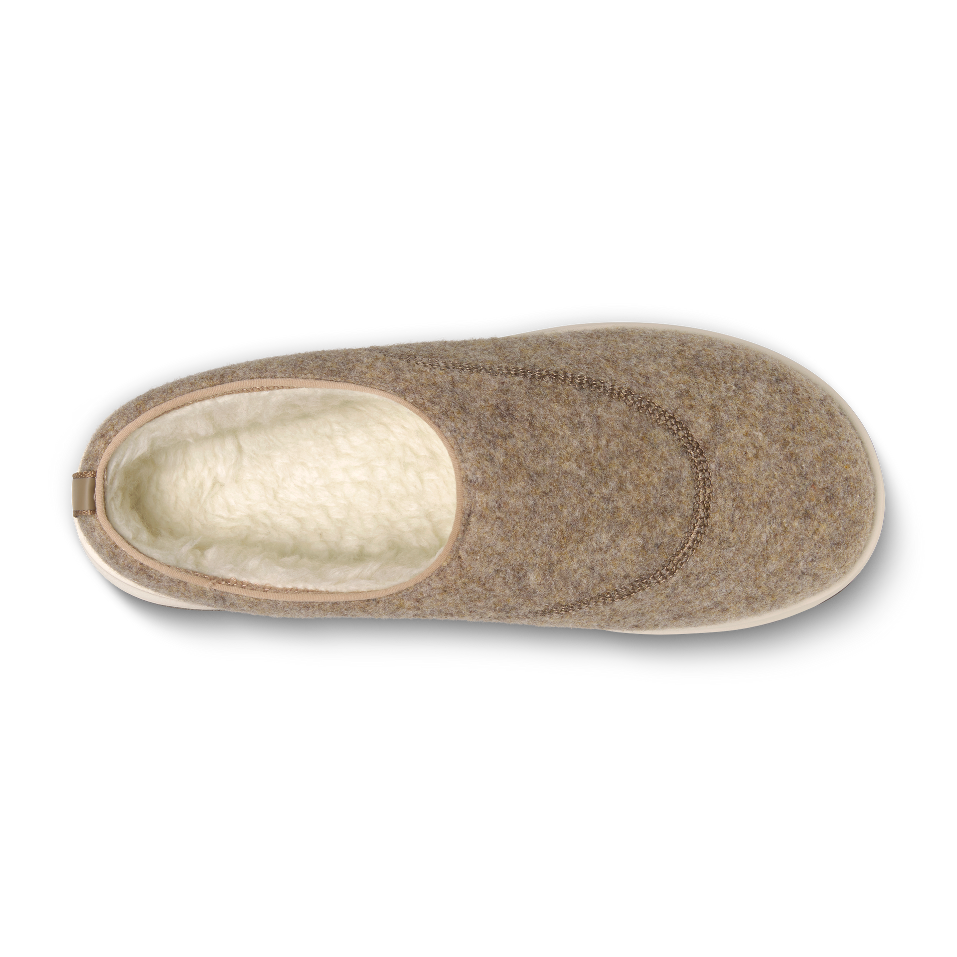 Kiwi Clog pour hommes - Dark Camel (Semelle Cream)