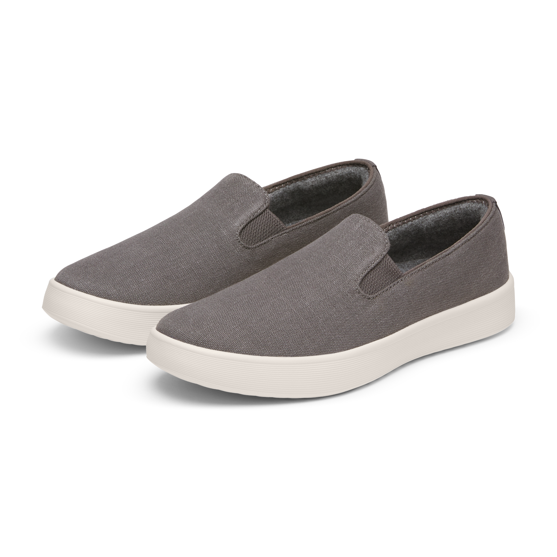Women's Cruiser Slip On Canvas - Anthracite (Natural White Sole)