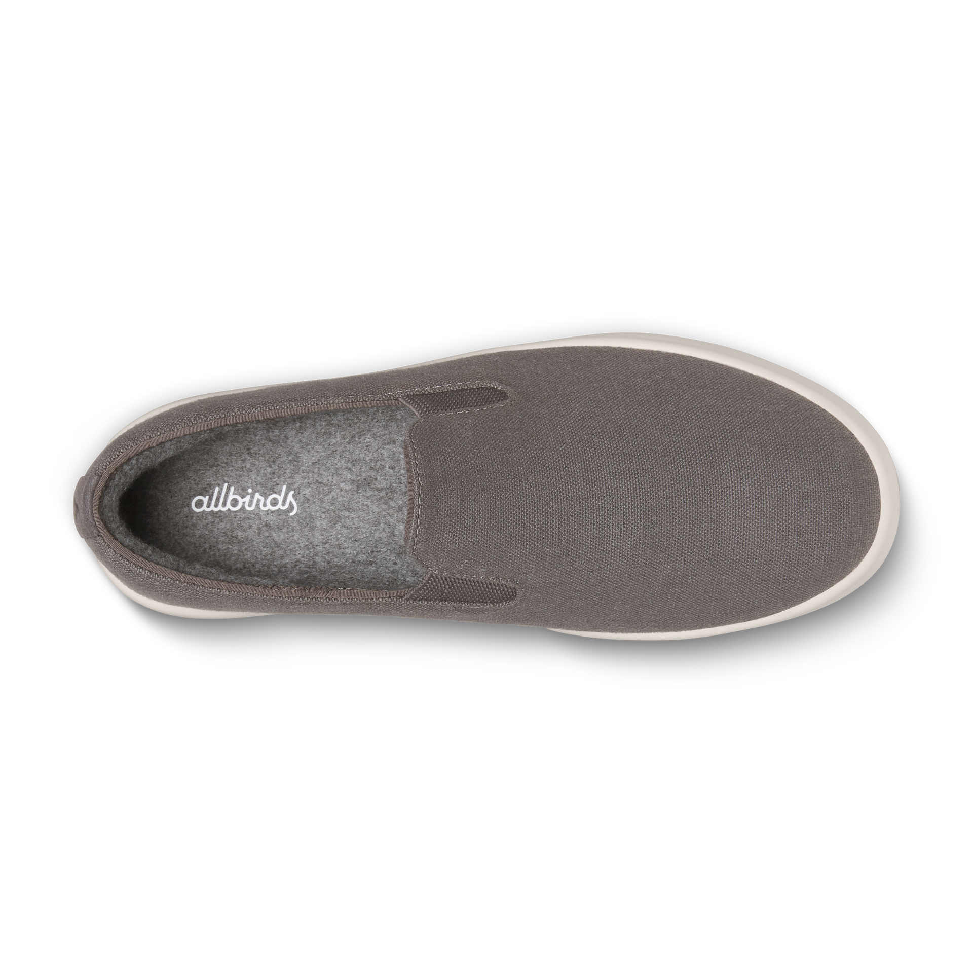 Men's Cruiser Slip On Canvas - Anthracite (Natural White Sole)