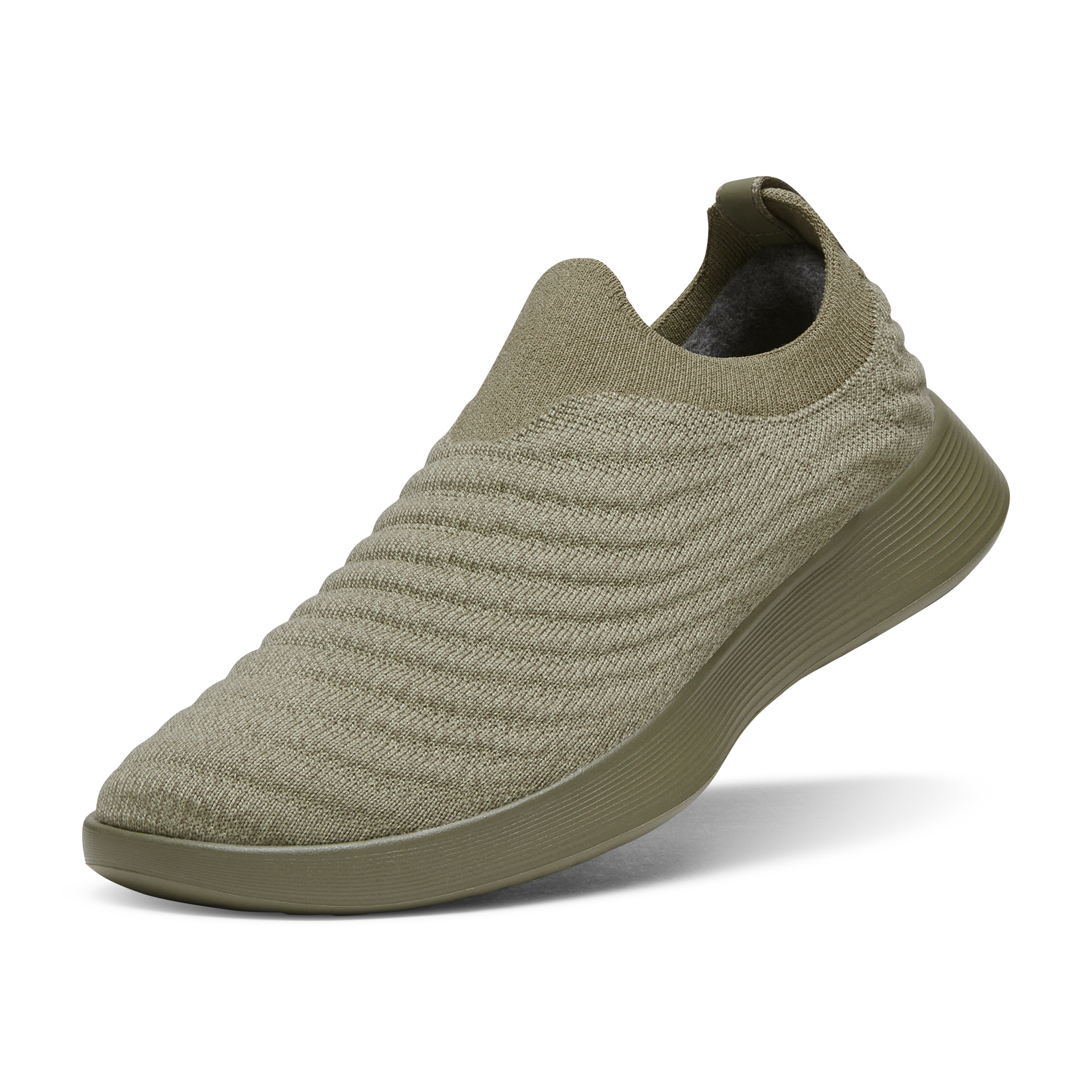 Runner NZ Slip On pour hommes - Burnt Olive (semelle Burnt Olive)