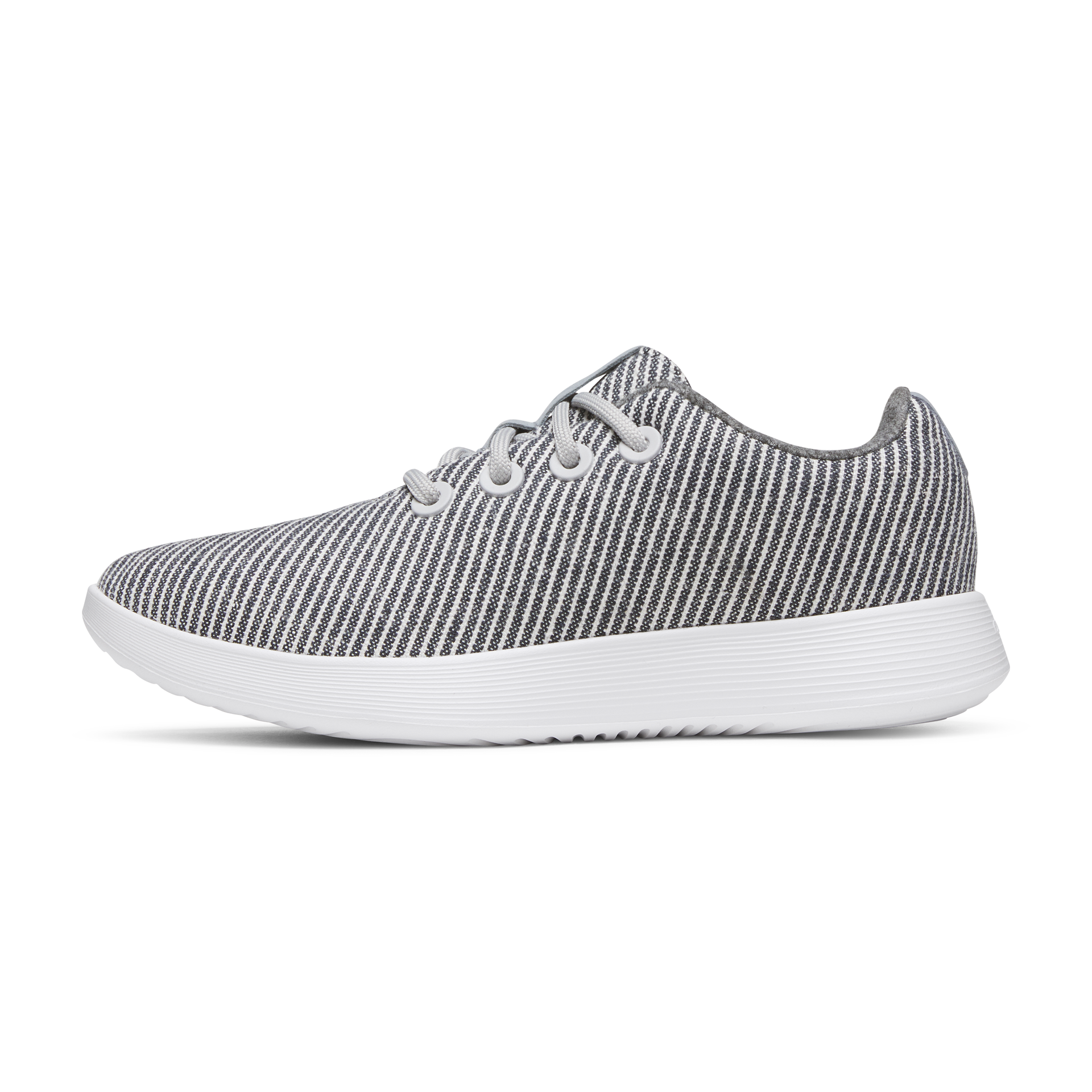 Men's Runner NZ Canvas Stripes - Deep Navy Stripes (Blizzard Sole)