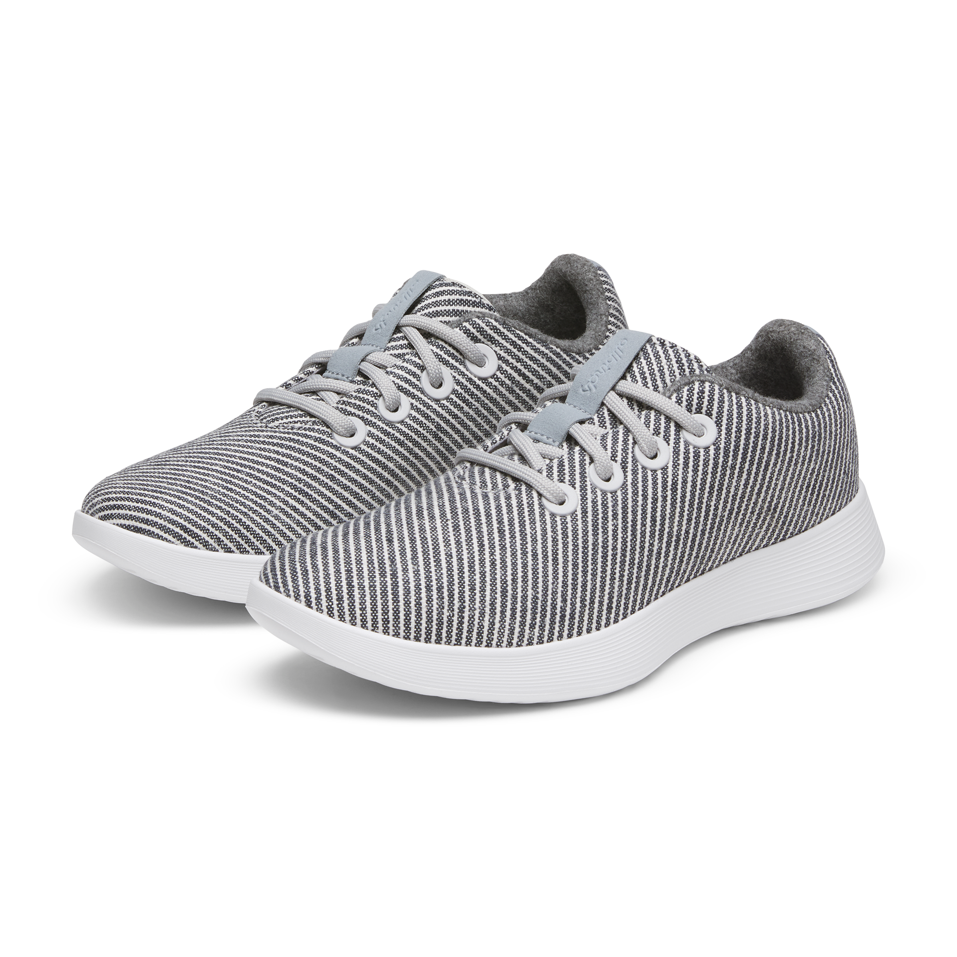 Women's Runner NZ Canvas Stripes - Deep Navy Stripes (Blizzard Sole)