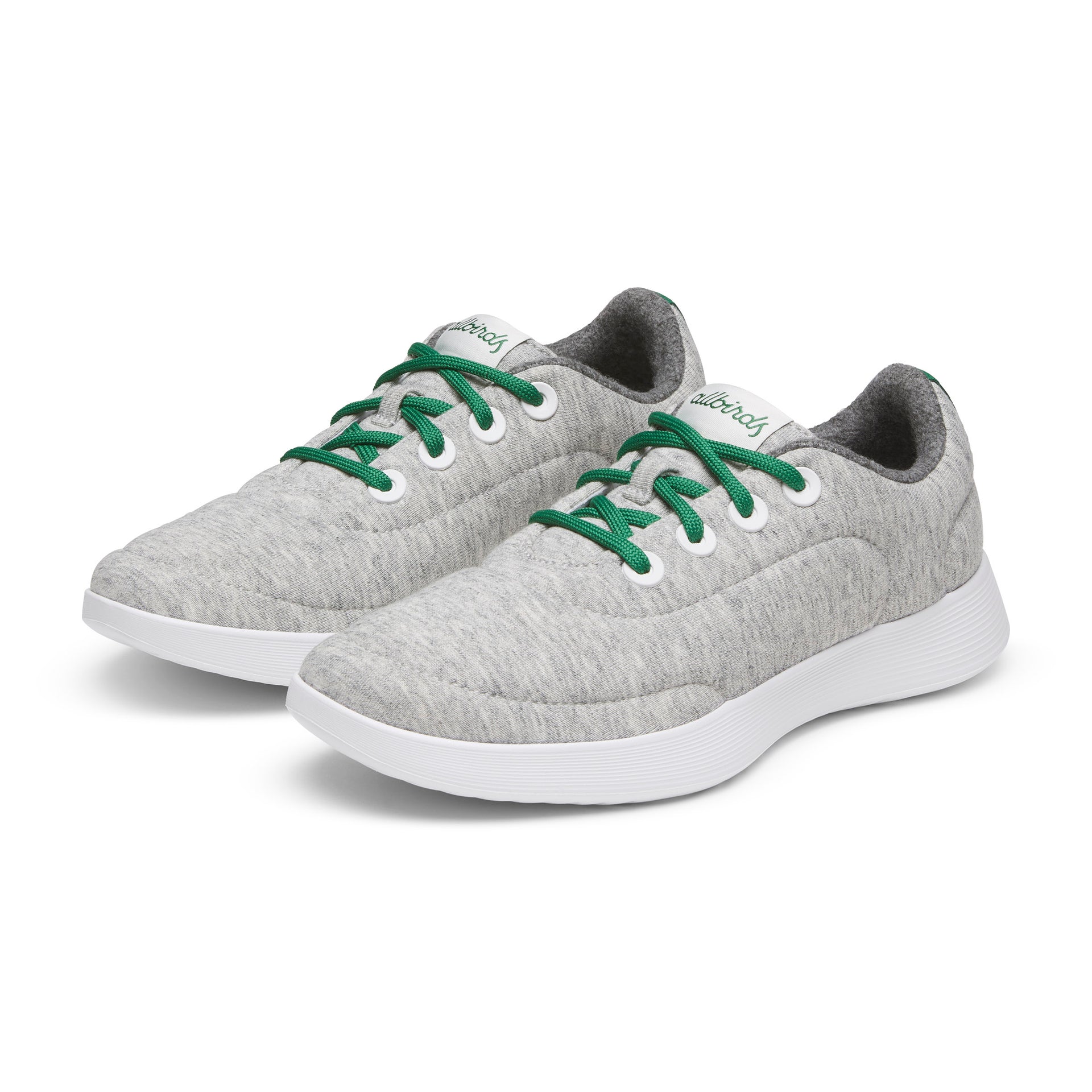 Men's Runner NZ Jersey - Light Grey/Verdant Green (Blizzard Sole)