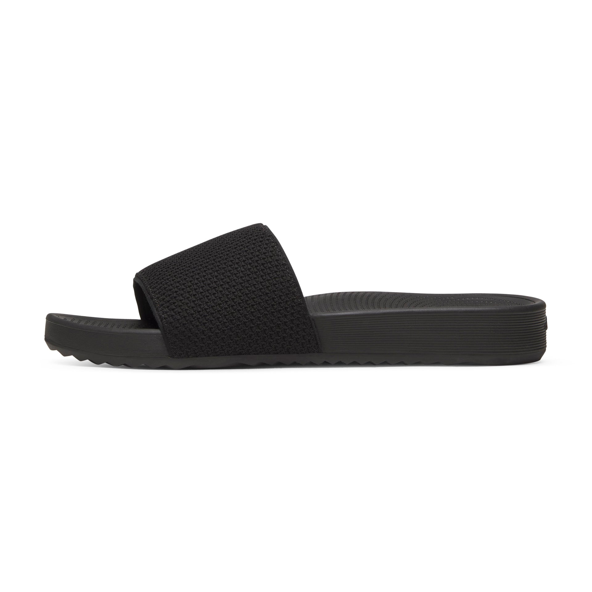 Sandales Allbirds Slide pour hommes - Natural Black