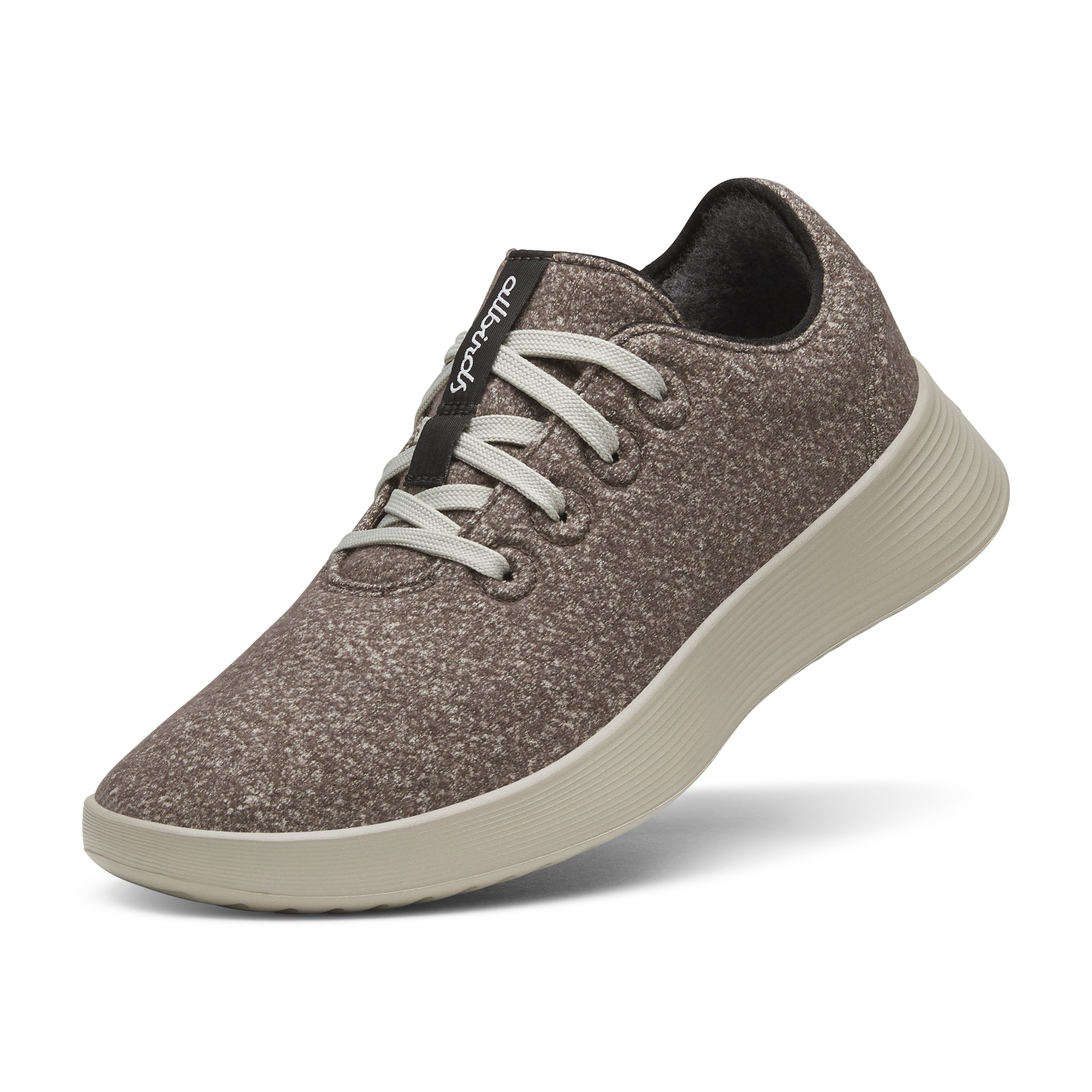 Women's Wool Runner Go - Rustic Brown (Weathered Grey)