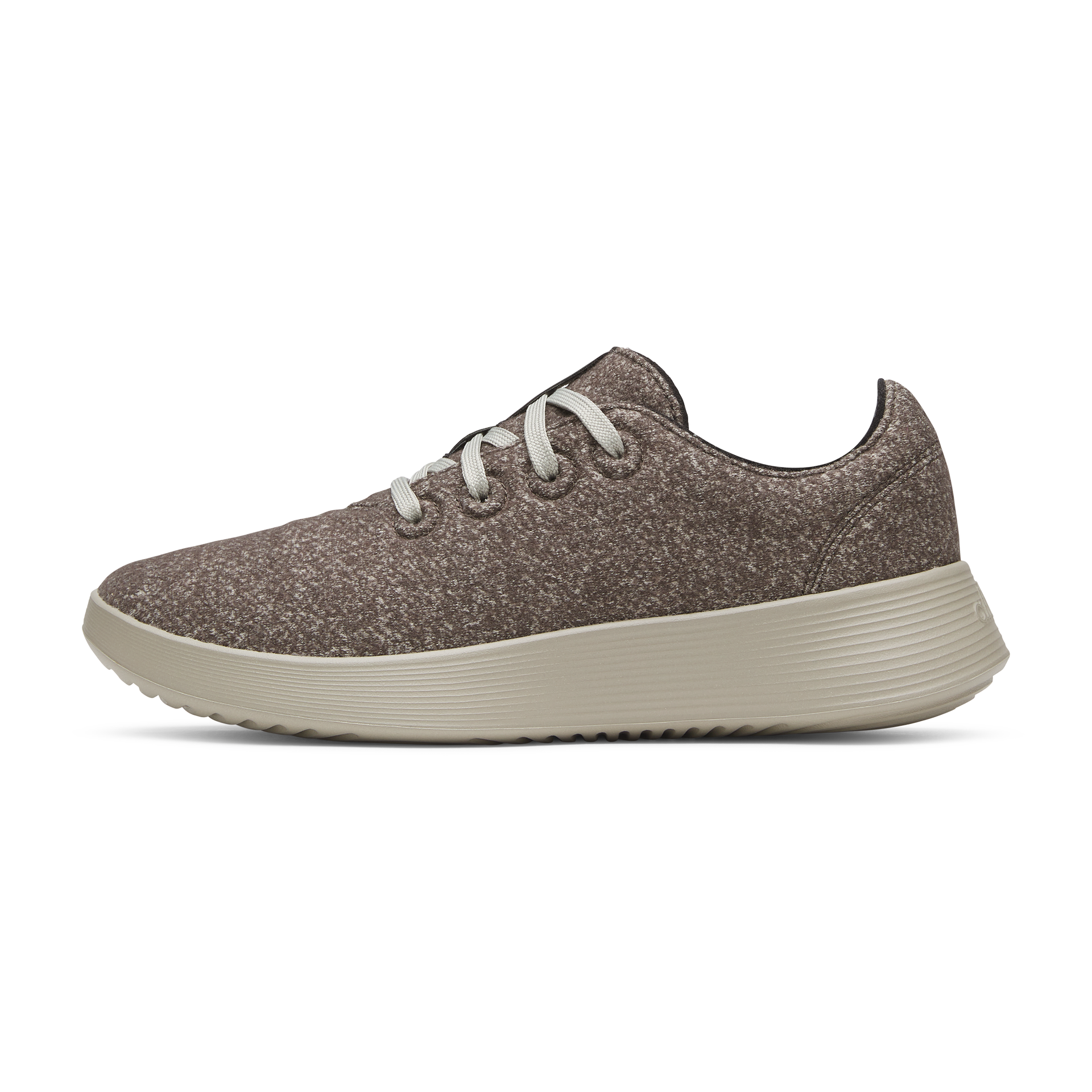 Women's Wool Runner Go - Rustic Brown (Weathered Grey)