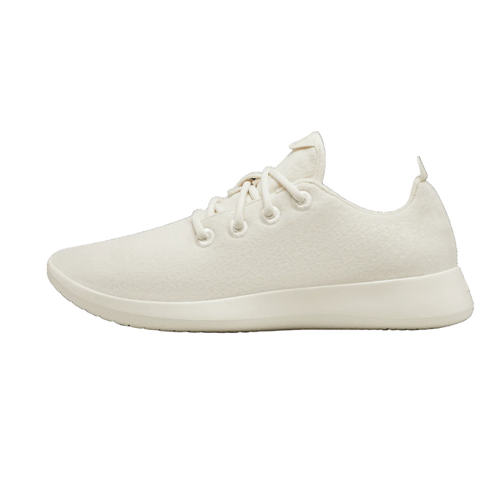Women's Wool Runners - Natural White (Cream Sole)