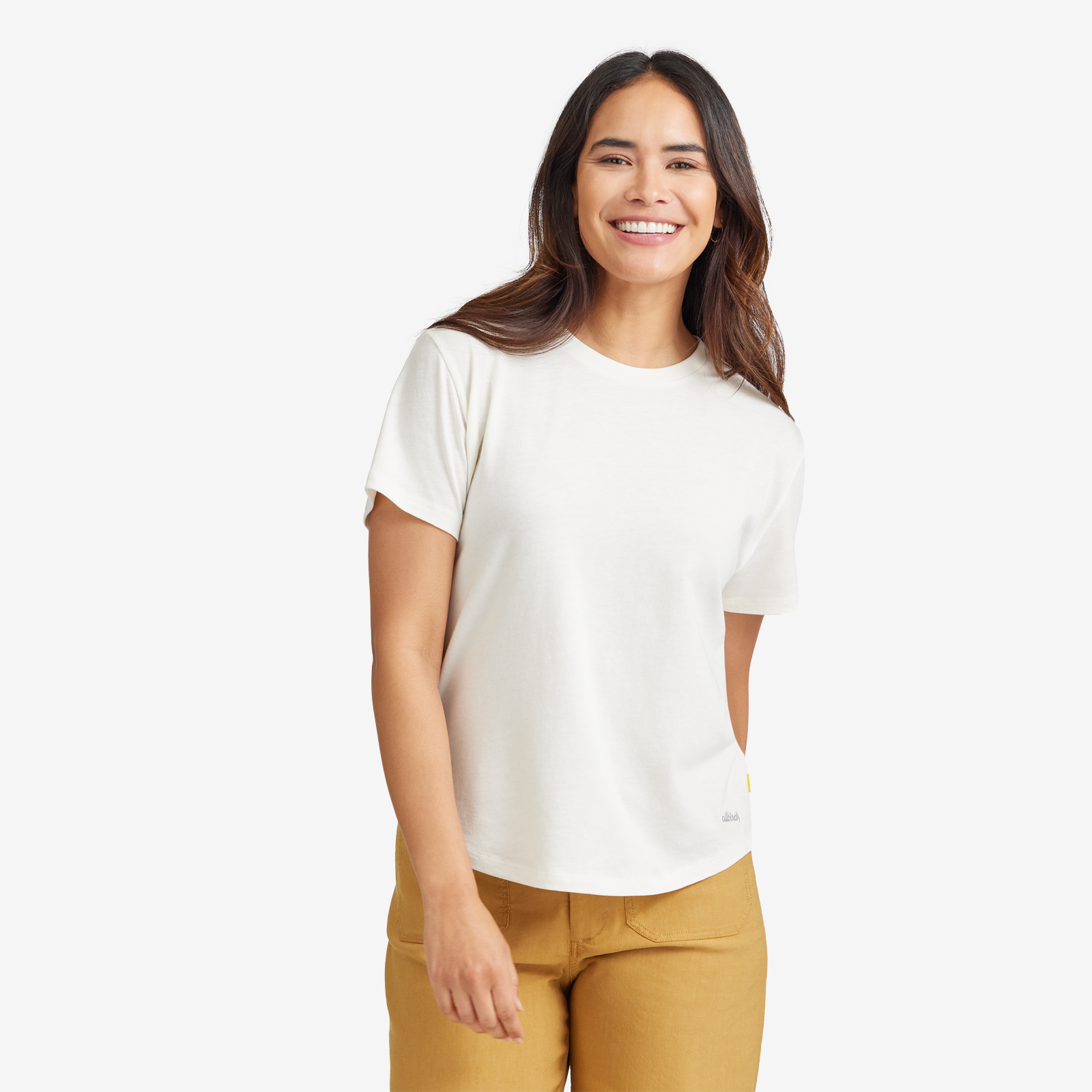 T-shirt Anytime pour femmes - Natural White