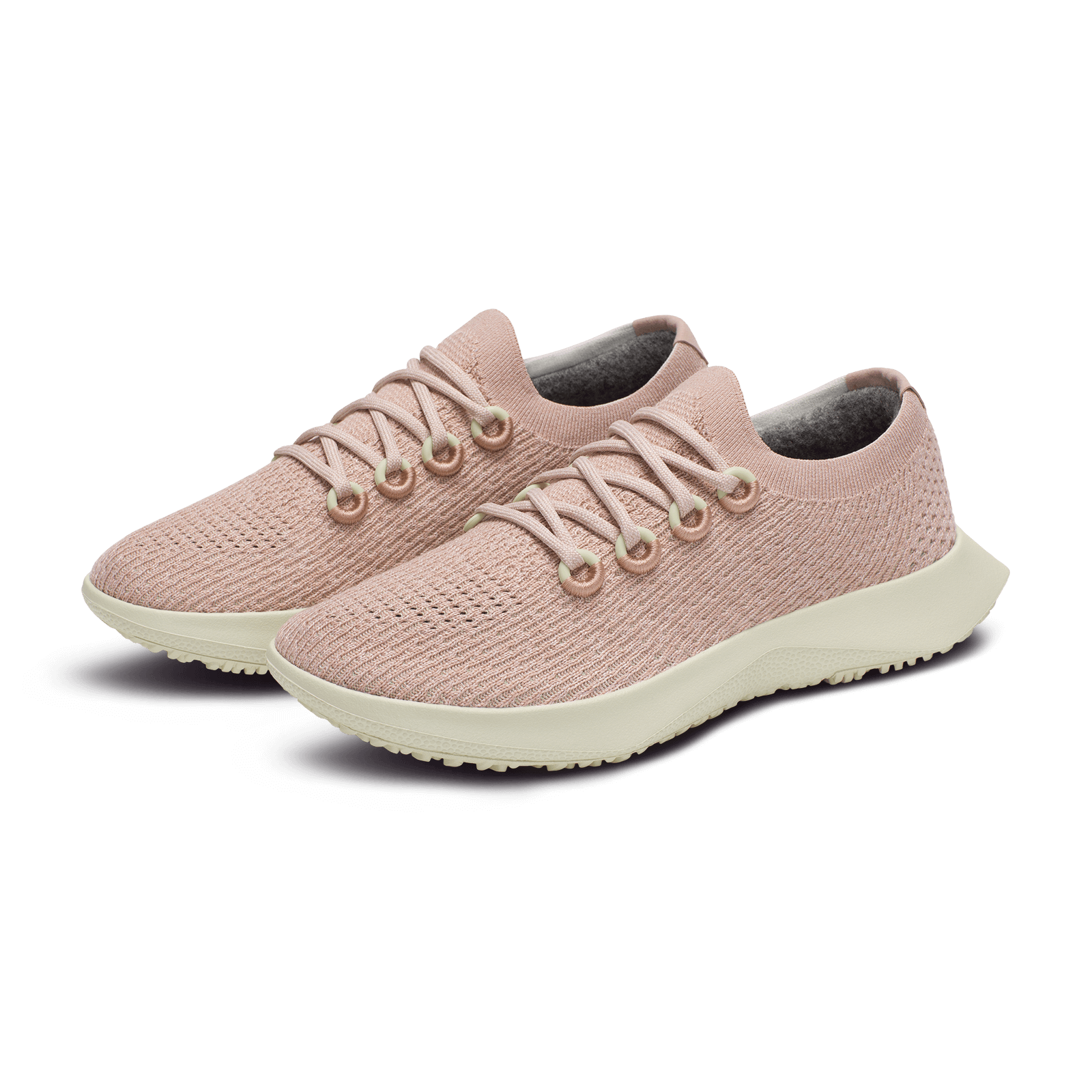 Light top pink allbirds