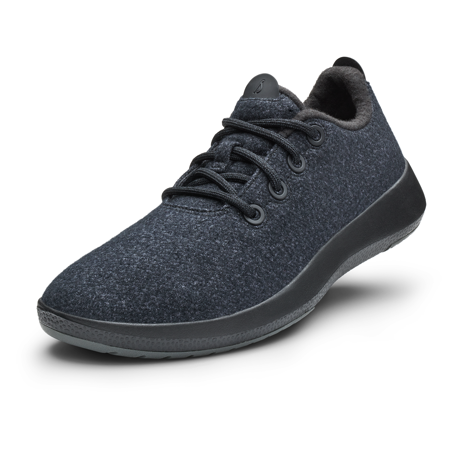 Plain hot sale black runners