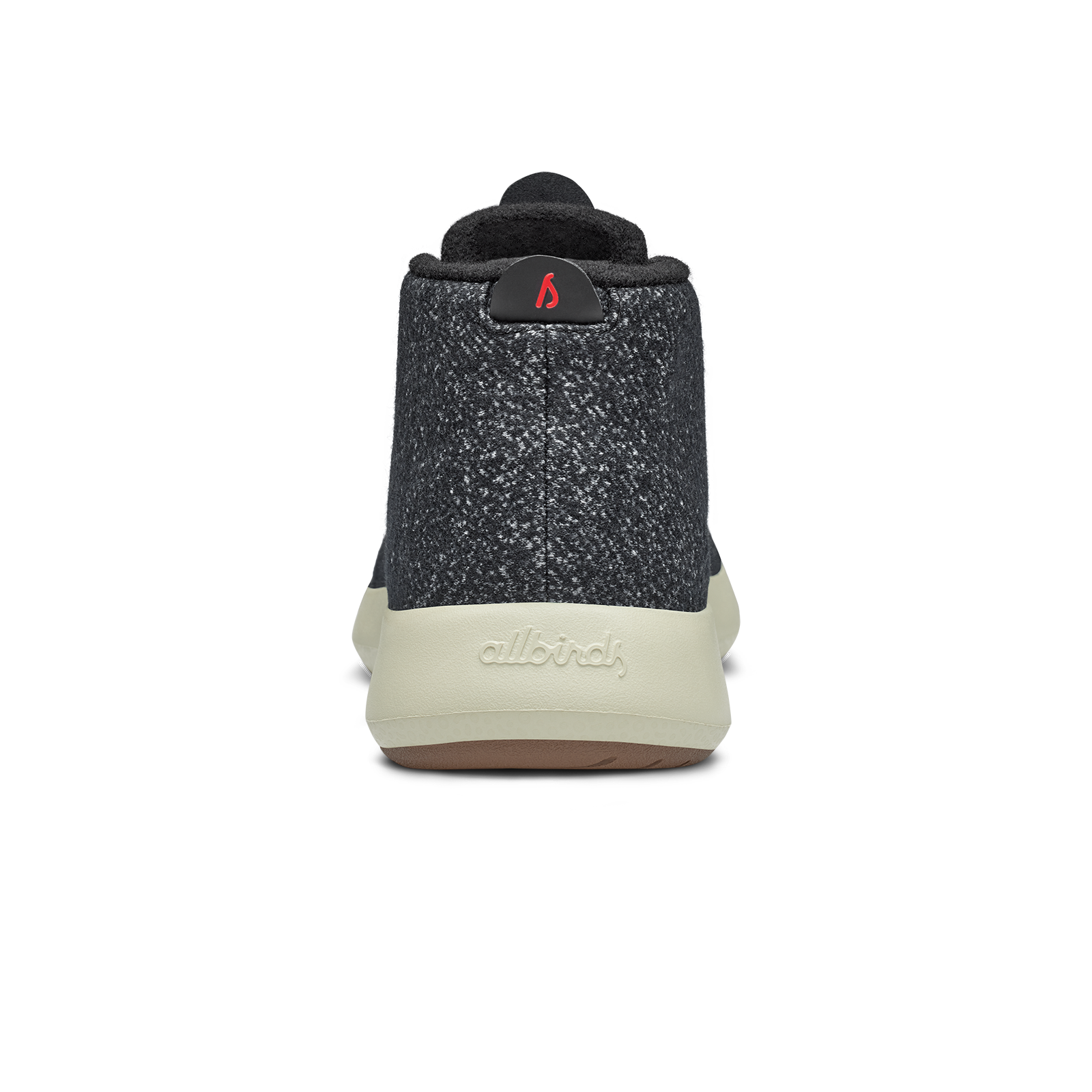 Wool Runner-up Mizzles pour hommes - Dark Grey (Semelle Natural White)
