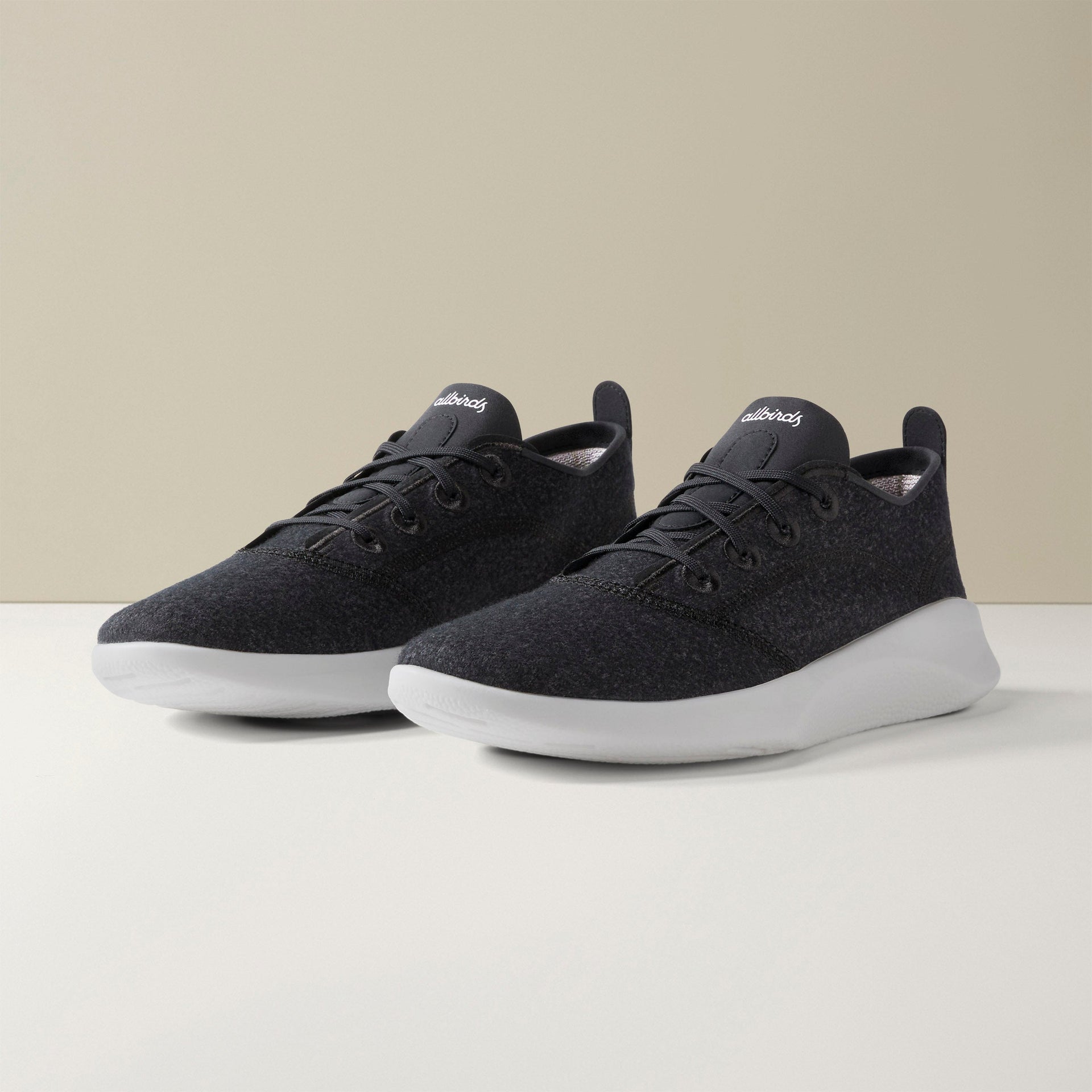 SuperLight Wool Runners pour hommes - Natural Black (Blizzard)