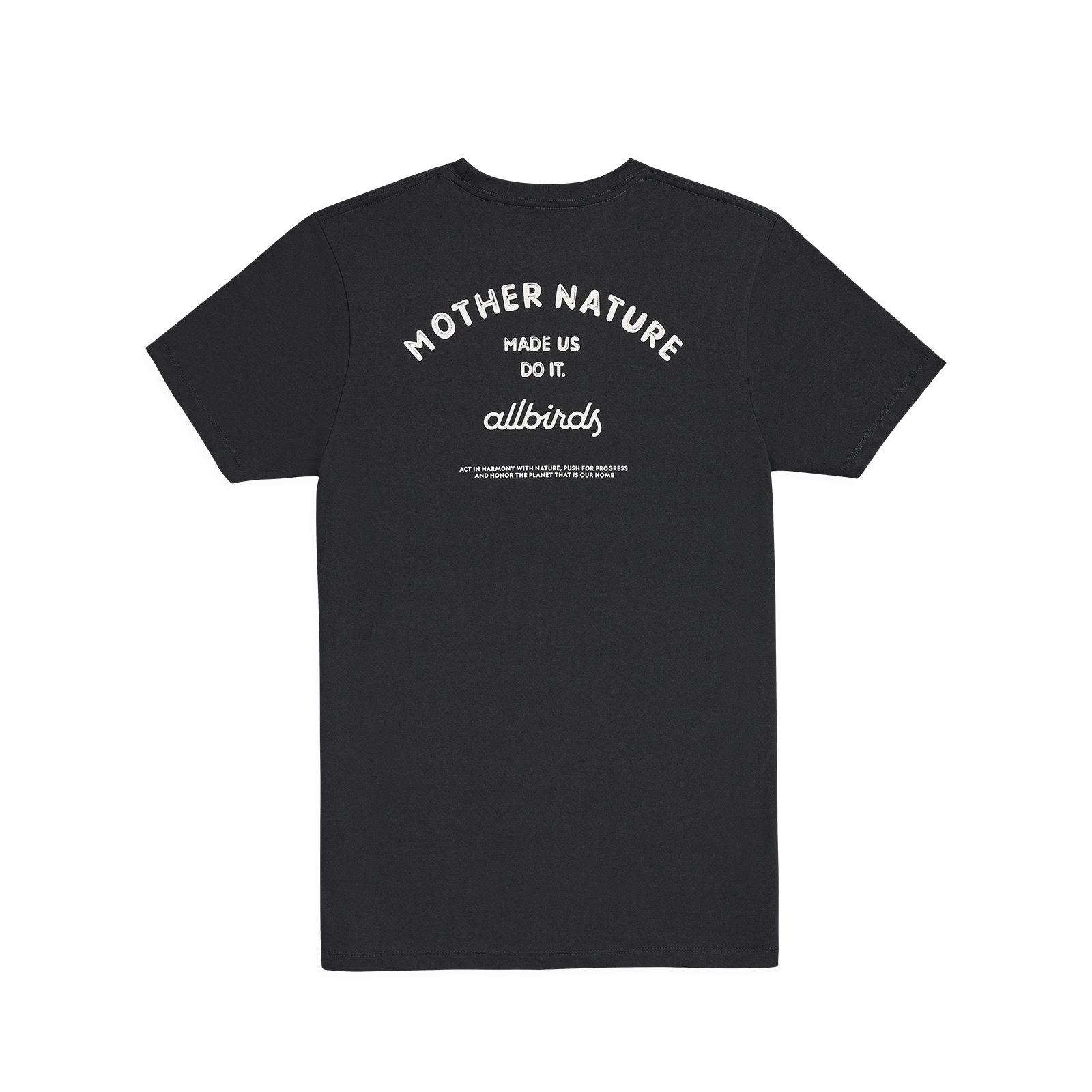 Women's Allgood Cotton Mother Nature Tee - Natural Black