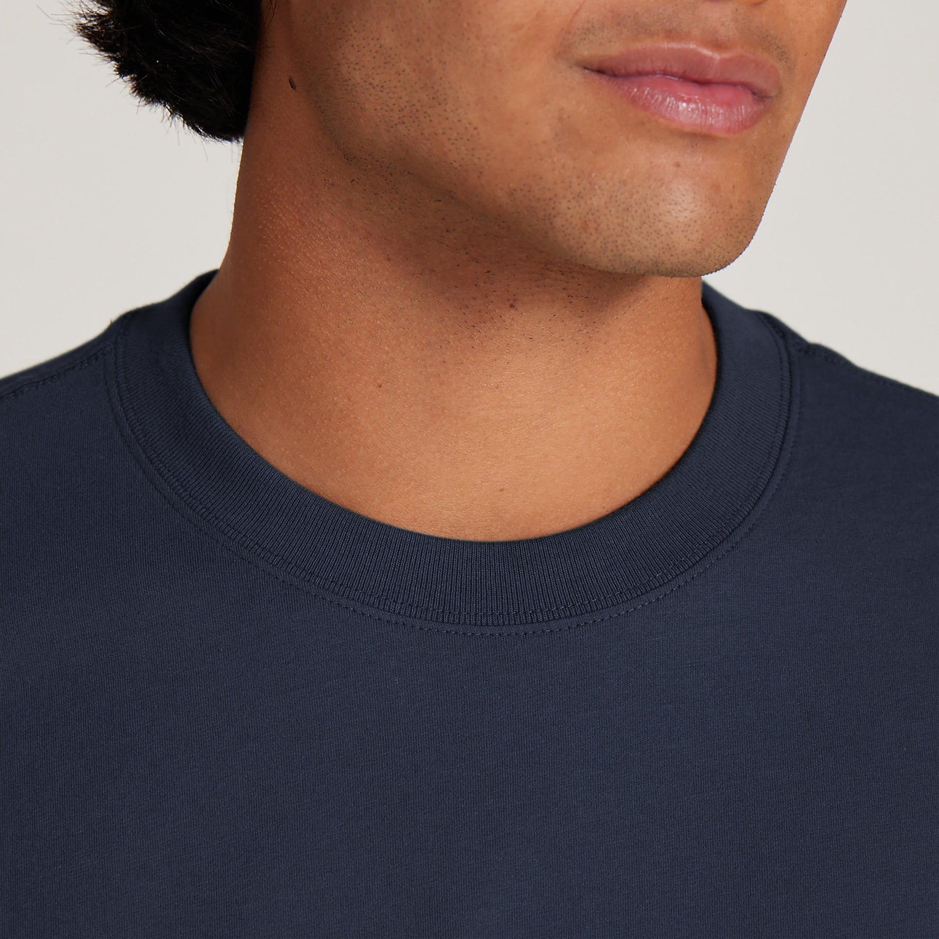T-shirt en coton Allgood pour hommes - Hazy Indigo