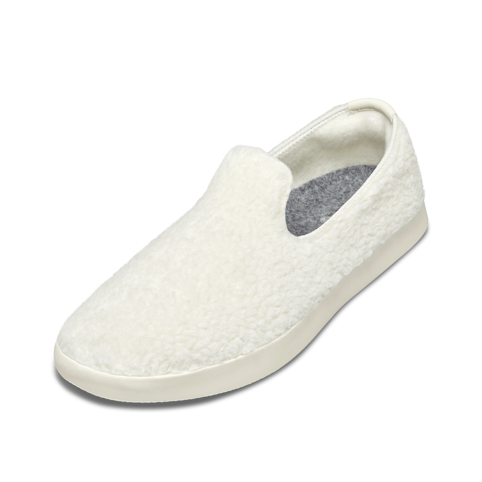 Wool Lounger Fluffs pour hommes - Natural White (Semelle Cream)