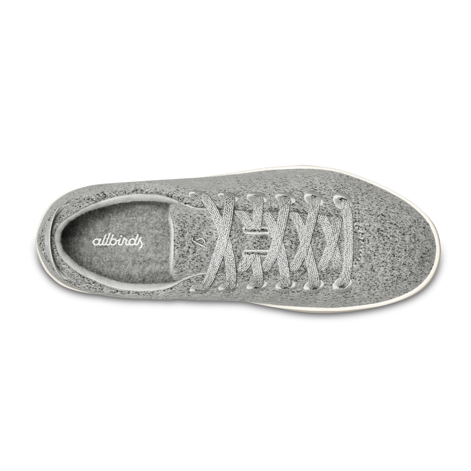 Wool Pipers pour hommes - Dapple Grey (Semelle White)